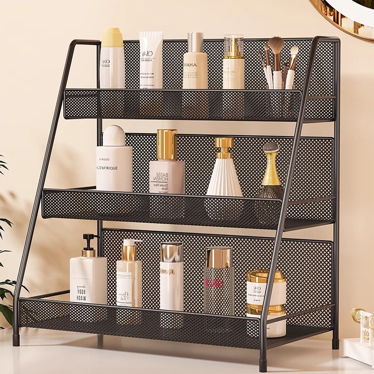 Desktop storage rack, snack rack on dining table, living room cup rack, kitchen countertop multi-lay