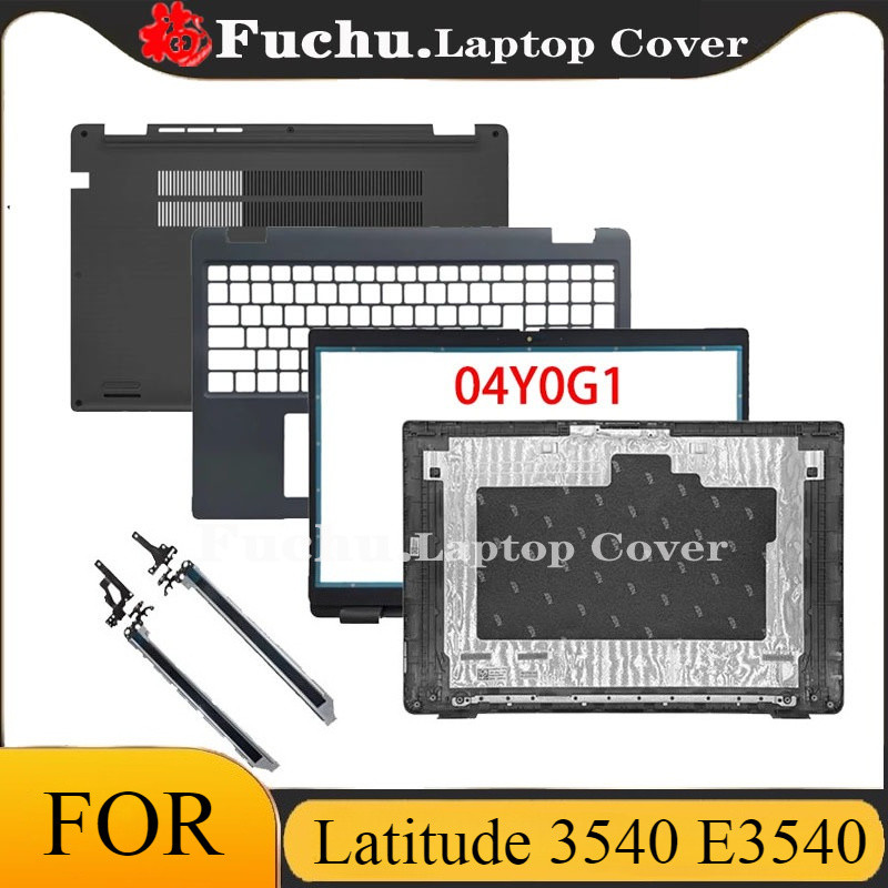 ใหม่สําหรับ DELL Latitude 3540 E3540 กรณีด้านบน/Bezel/Palmrest ฝาครอบ/ด้านล่าง/บานพับ/ABCD 03JW02 04