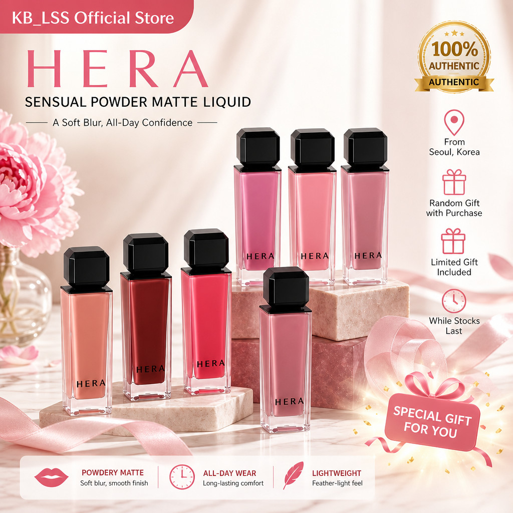 HERA Sensual Nude Lip Balm 5g Mirror Shine Hydrating Long Lasting Lip Treatment 12 Neutral Shades No