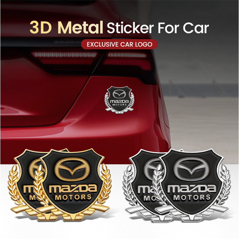 โลหะสัญลักษณ์สติกเกอร์ Auto Decor Badge Mark สําหรับ MazdaSpeed CX3 CX5 CX8 CX60 CX70 CX80 CX90