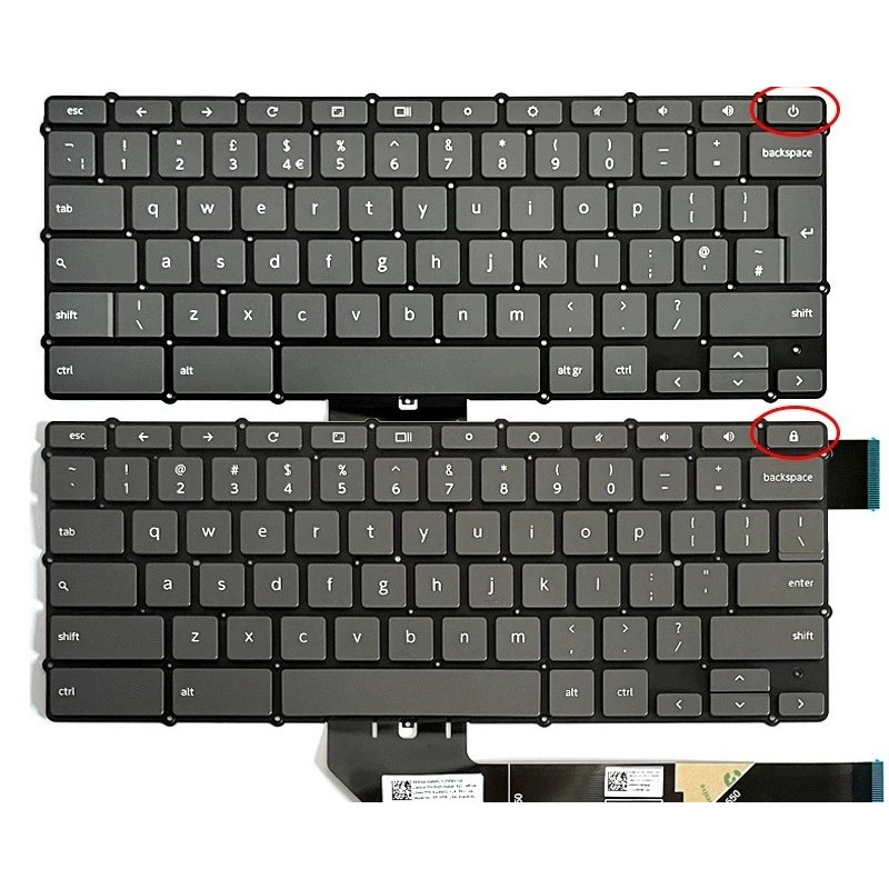 ใช้ได้กับแป้นพิมพ์โน้ตบุ๊ก Lenovo Flex 3 CB-11IGL05 Flex 3 CB-11M735 CB-11