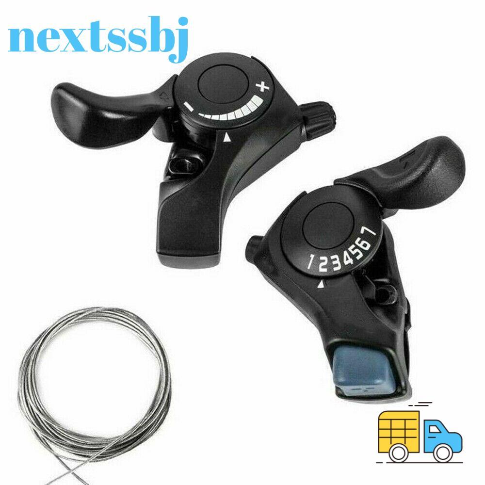 NEXTSTH 3/7/21 Speed Handlebar Twist Grip กีฬากลางแจ้งจักรยาน Derailleur ความเร็วเปลี่ยนเกียร์ Shifter