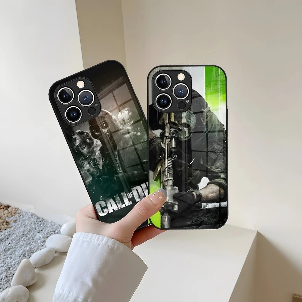 BK-1 Call Of Game Duty 2 เคสโทรศัพท์สําหรับ iPhone 13 15 14 16 12 11 Pro XS Max Plus Mini X XR 8 7 6