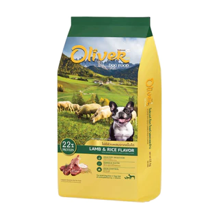Oliver Dog อาหารเม็ดสุนัข โอลิเวอร์ด็อก กินง่าย สูตรคุมความเค็ม เม็ดหมา ถุงแบ่งด้านใน ขนาด 10 kg