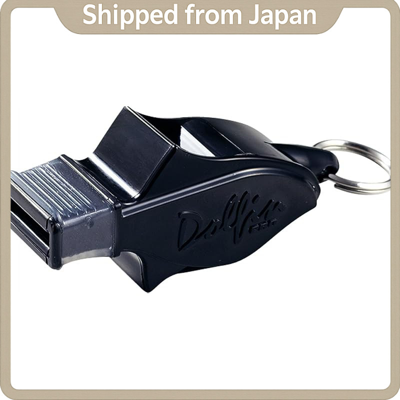 Molten Referee Supplies Dolphin Pro KP Whistle Black WDFPKPBK p7x