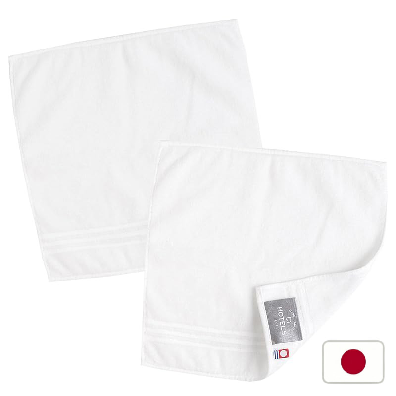 Imabari Towel HOTEL'S Face and Hand Towel Set - Made in JapanFrom Japan
