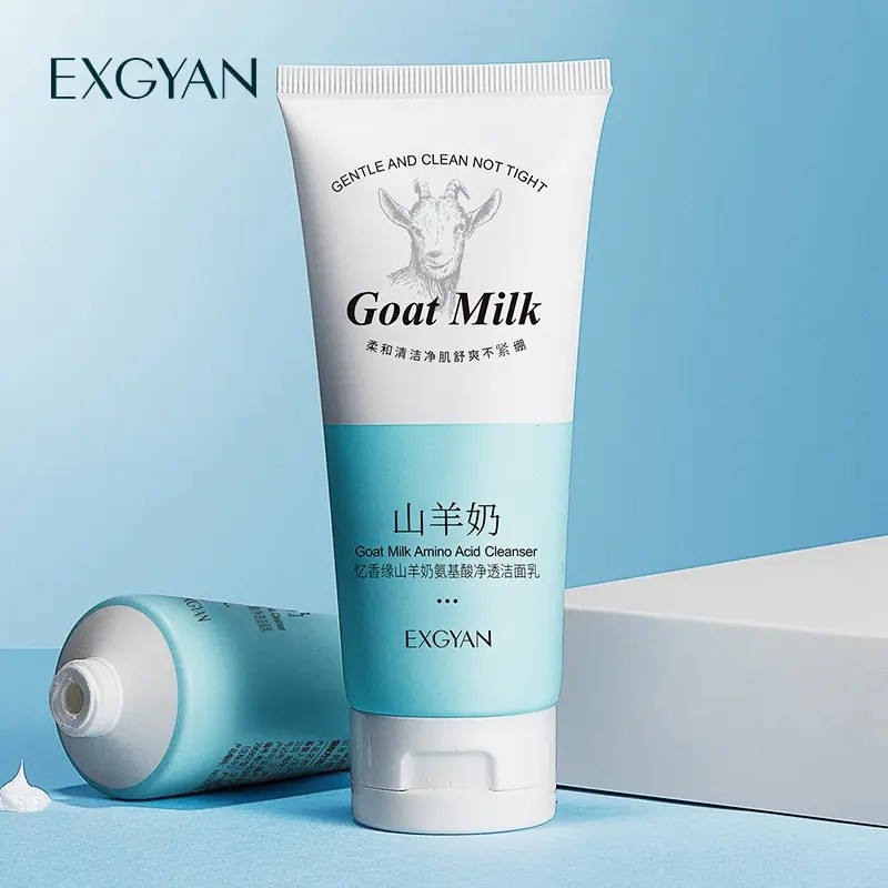 Yixiangyuan Goat Milk Amino Acid Face Wash 1g Hydrating Amino Acid Cleanser UDEL