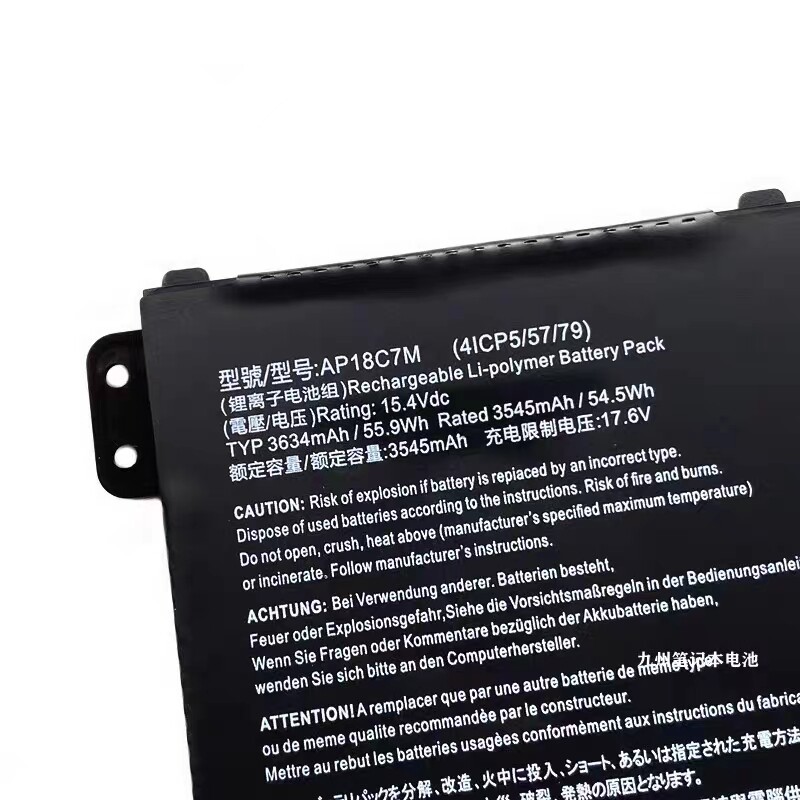 Acer AP18C7K AP18C7M SP513-54 SF514 N19H3 N19H5 แบตเตอรี่ SF313-52