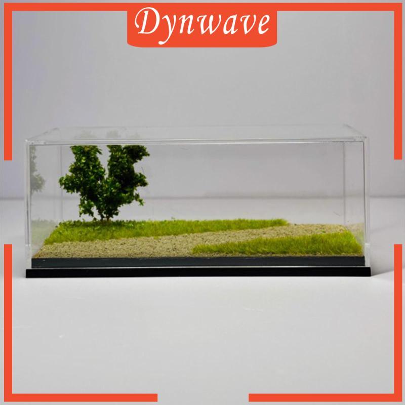 [Dynwave] 1/64 Scale Diecast Model Car Display Case Storage Case Micro Landscape Base