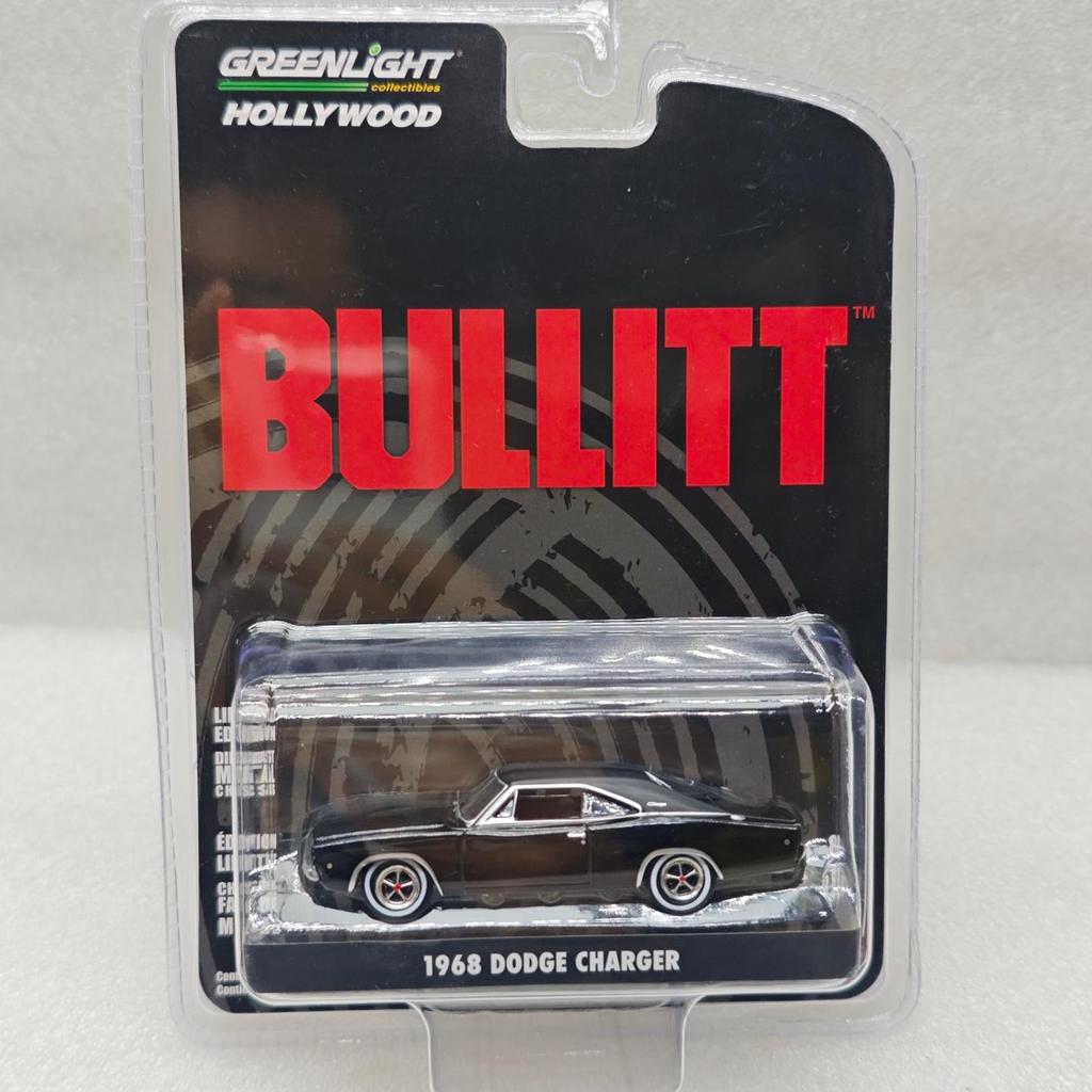 แสงสีเขียว 1: 64 Bullitt-1968 Dodge Charger RT Hollywood Dodge Charger