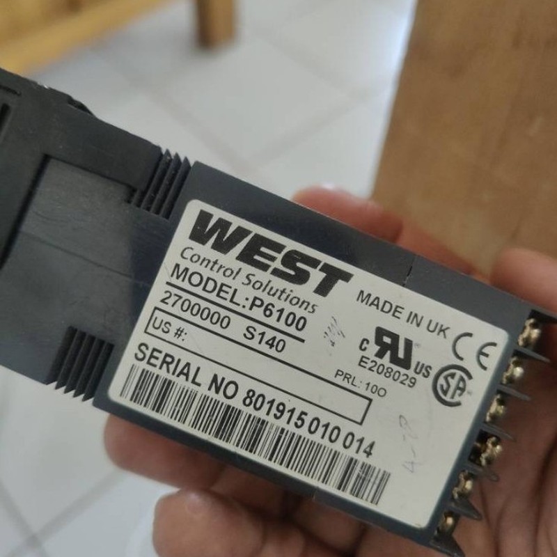มีสินค้าในสต็อก 20 ชิ้น: เครื่องควบคุมอุณหภูมิและควบคุมกระบวนการ WEST 6100+ ของแท้จากอังกฤษ รุ่น P61