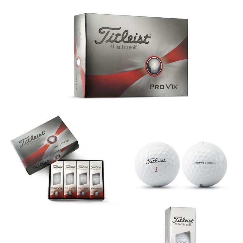 Golf Four-Layer Ball Game Base Golf Pro V1X 4-Layer Ball w
