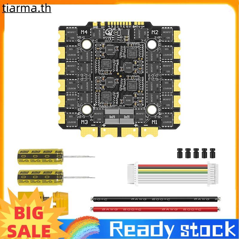 TIARMA E130 G2 4-12S 130A 4IN1 ESC พร้อม AM32 Firmware สําหรับ FPV Drones Racing ESC ชุด 12S AM32
