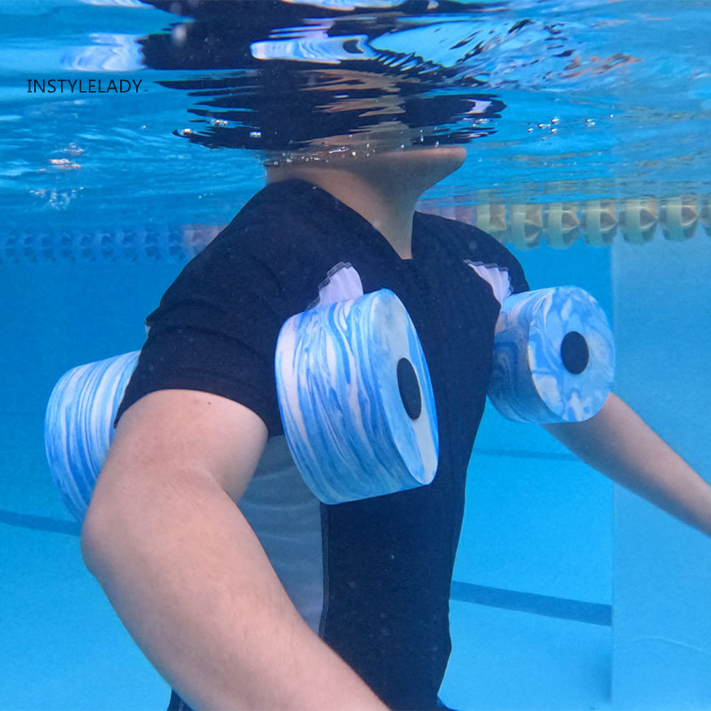 Instylelady Water Dumbbells Aquatic Dumbbells Water Dumbbells for Pool Resistance Training อุปกรณ์ออ