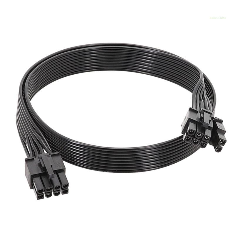 San * 8PIN ถึง 8PIN 6+2 สายไฟ 18AWG สําหรับ Corsair HX1200 HX1000 HX850 HX750 Modular Power Supplies