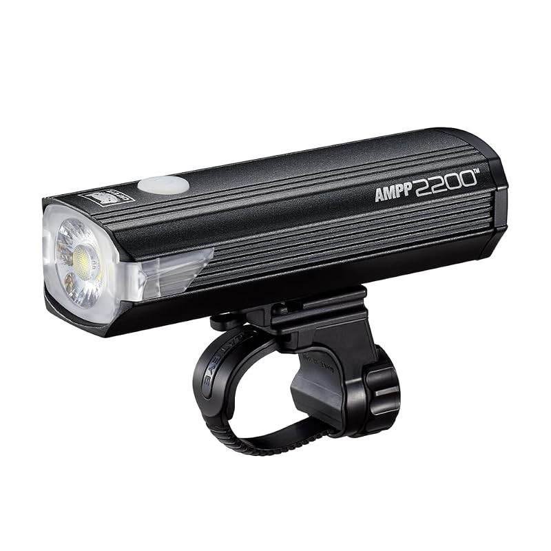 Cat Eye Bicycle LED Light AMPP2200 (2200 lumens) Type-C Rechargeable, Up to 12 Hours of Illumination