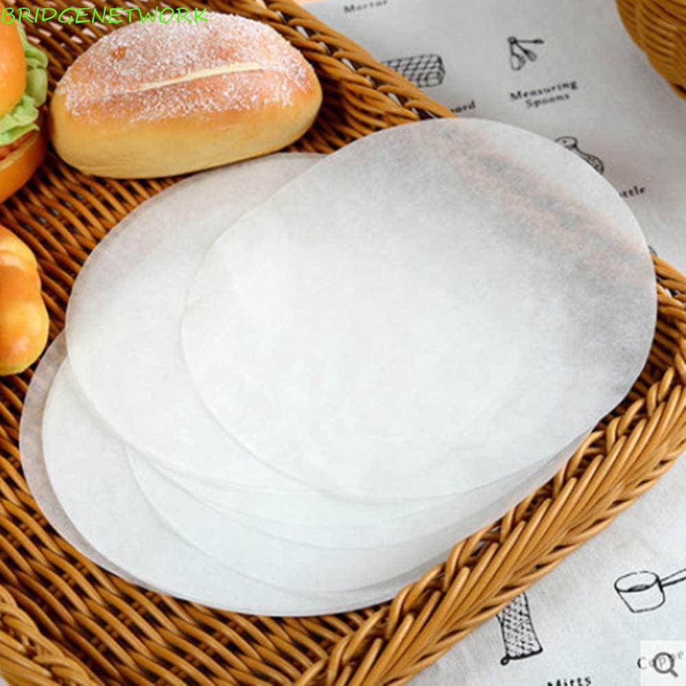 BRIDGENETWORK กระดาษกระดาษรองน้ํามัน Non-stick เตาอบย่างบาร์บีคิว Pastry Baking Sheet