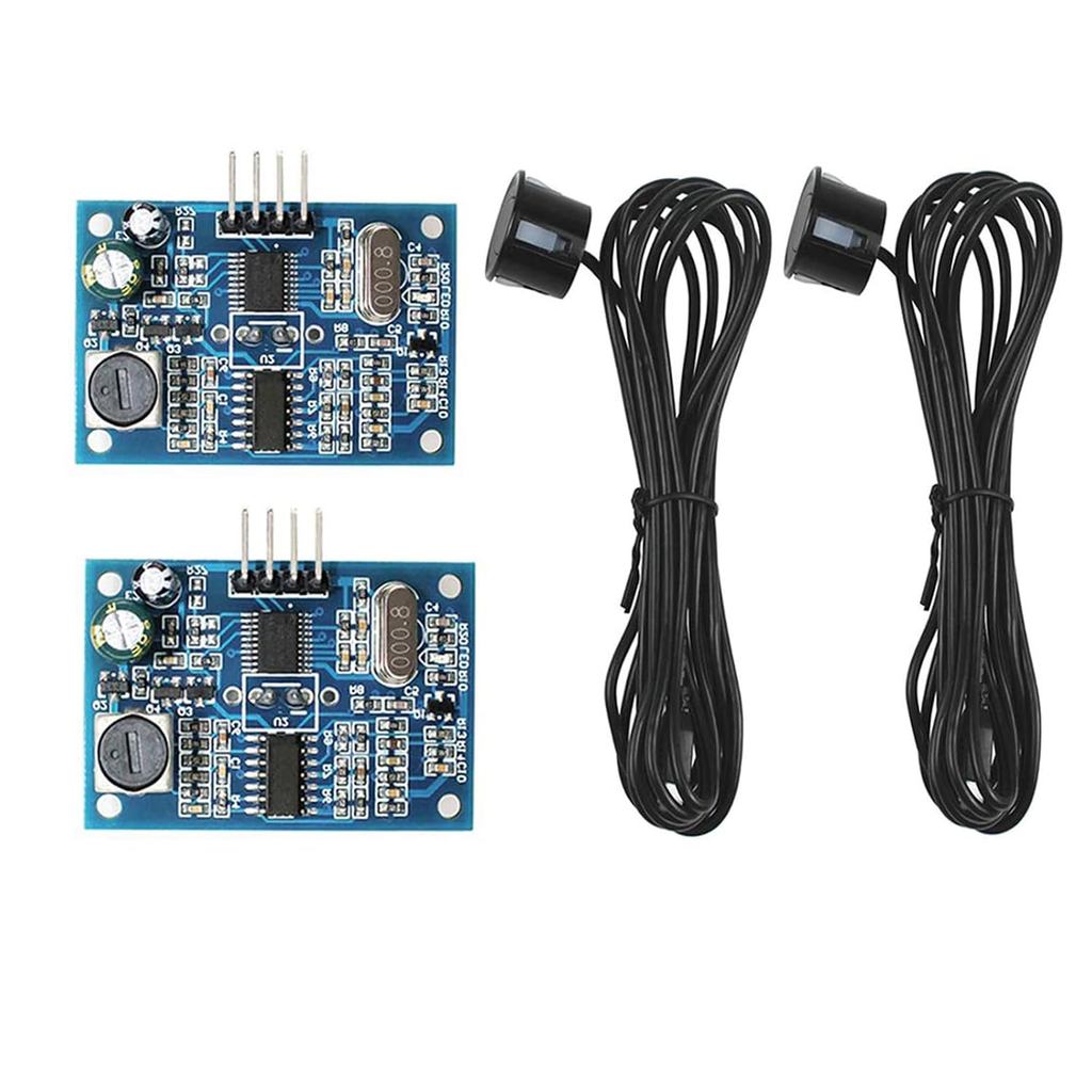 2 ชิ้น JSN-SR04T เซ็นเซอร์อัลตราโซนิกกันน้ํา: 25 ซม.-4M โมดูลวัดระยะทางสําหรับ Arduino​