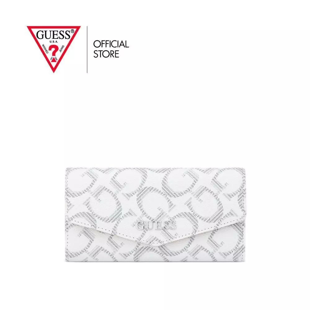 กระเป๋า Guess รุ่น N9817151 GRANBY SLG SLIM CLUTCH สีขาว