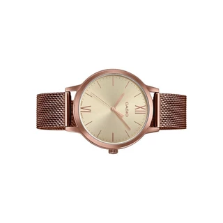 CASIO นาฬิกาข้อมือ CASIO รุ่น LTP-E157MR-9ADF วัสดุสเตนเลสสตีล สีโรสโกลด์
