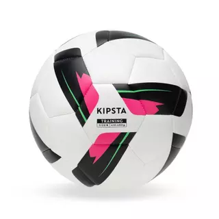 Decathlon Machine-Stitched Football Training Ball ลูกฟุตบอลที่เย็บด้วยเครื่องจักรสำหรับฝึกซ้อม - White