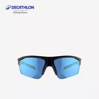 Decathlon Roadr 500 Adult Cycling Sunglasses แว่นกันแดดใส่ปั่นจักรยานสำหรับผู้ใหญ่ประเภท 3 รุ่น Roadr 500 - Black/Blue