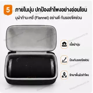 สำหรับ JBL Xtreme 4 กระเป๋าเดินทางป้องกันกันกระแทกแบบแข็ง กันน้ําสําหรับ JBL Xtreme 4 ปลอดภัยและทนทาน