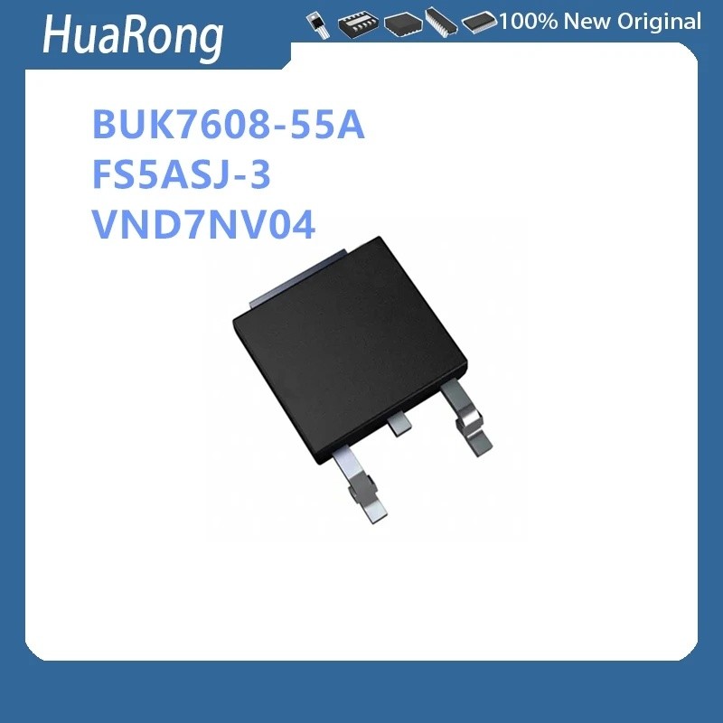 10 ชิ้น/แบทช์ BUK7608-55A BUK7608 FS5ASJ-3 VND7NV04 VND7N V04 TO-252