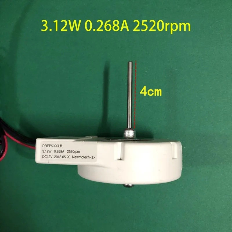 1 PC มอเตอร์พัดลม DREEP5020LB 3.12W 0.268A 2520rpm DC12V สําหรับ Samsung ตู้เย็นพัดลมระบายอากาศมอเตอ