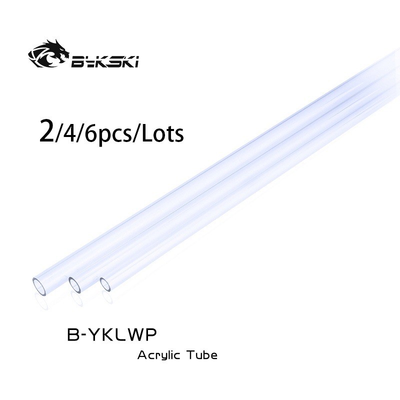 Bykski B-YKLWP PMMA ท่อแข็ง ( Od12 มม. / Od14 มม. / Od16 มม. ) + หนา 2 + ยาว 50 ซม. อะคริลิคใส ท่อแข็ง