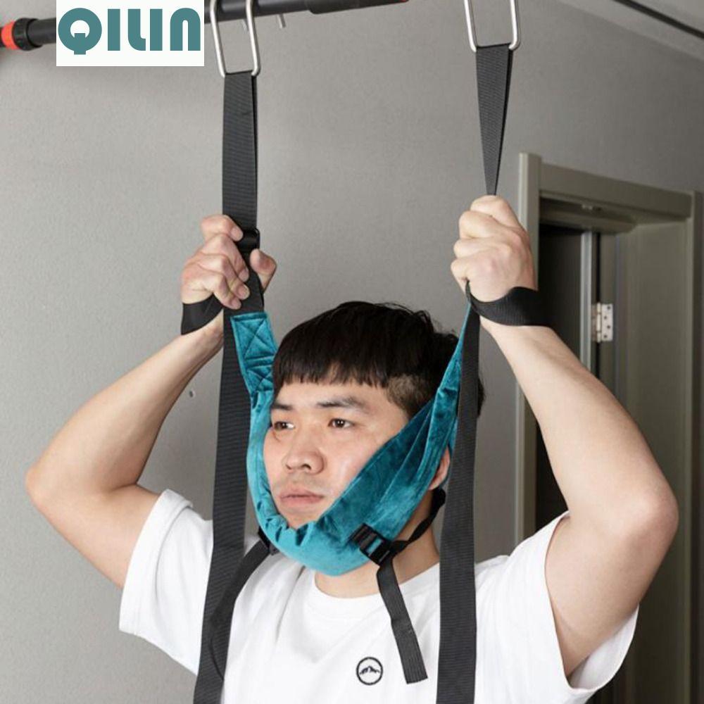 QILIN แขวนคอยืด,ปรับติดตั้งฟรีคอปากมดลูกเข็มขัดฉุด,ไคโรแพรคติกระบายอากาศนุ่มที่แข็งแกร่งแบริ่งความจุ