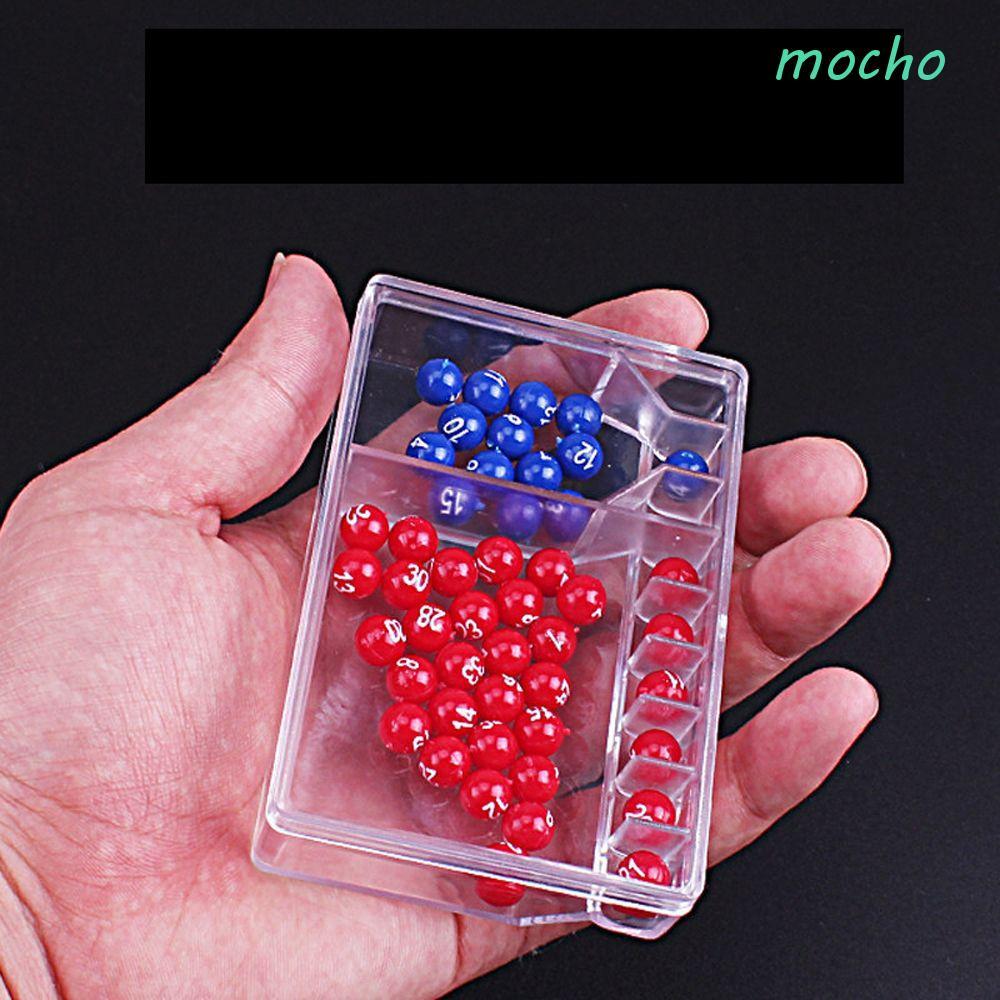 MOCHO Lucky Lottery Toy 5+2 6+1 Entertainment Portable Mini Fortuna Easy Read Numbers Bingo Games