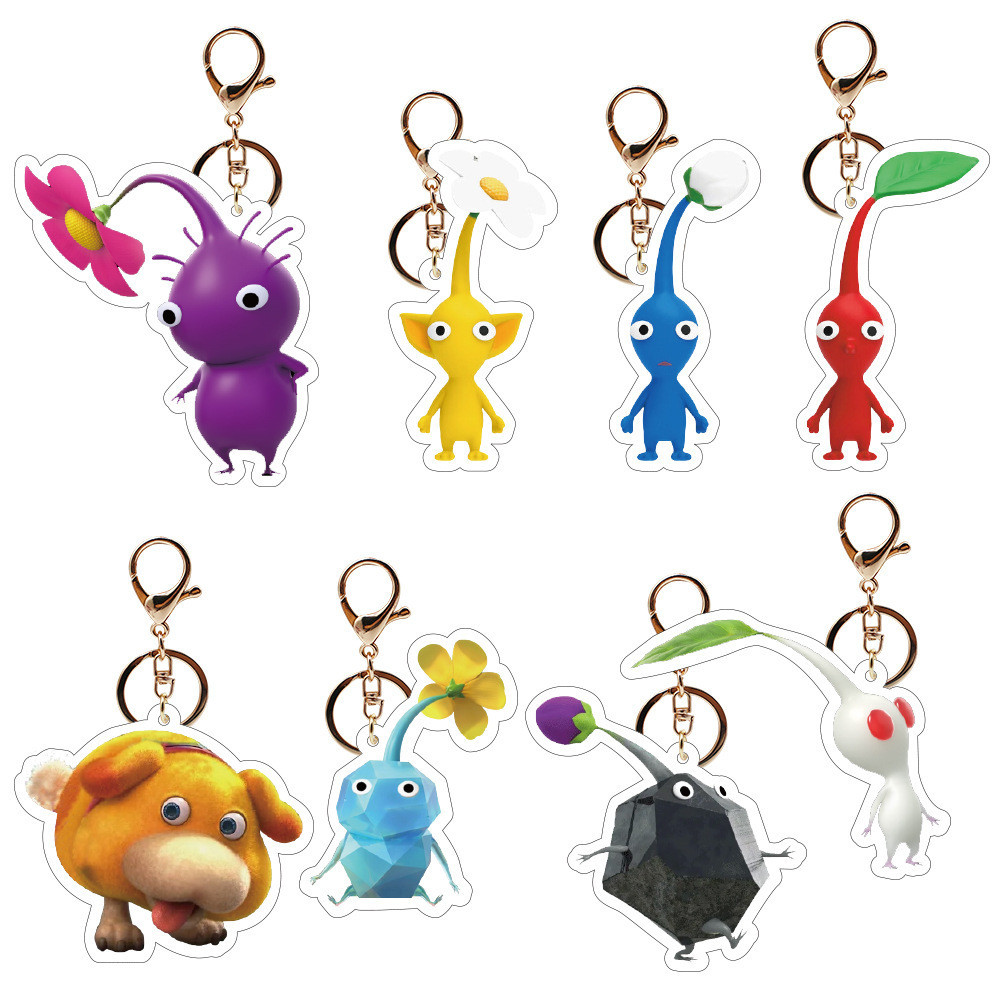 Pikmin4 Pikmin4 สินค้าเกม Nintendo รถการ์ตูนตุ๊กตาน่ารัก 814alguang