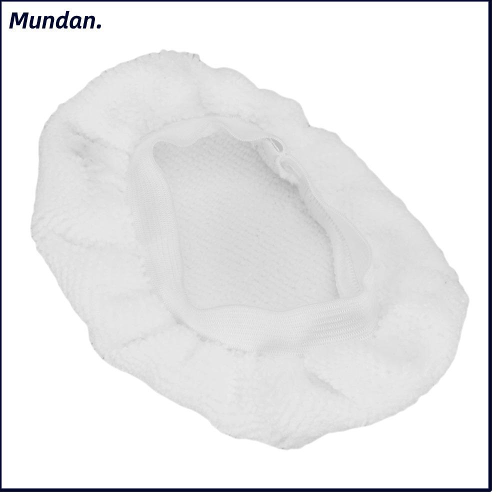 MUNDAN 10pcs ผ้าไมโครไฟเบอร์,ไมโครไฟเบอร์สูง Absorbency Steam Cleaner Mop Pads,ล้างทําความสะอาดได้ S