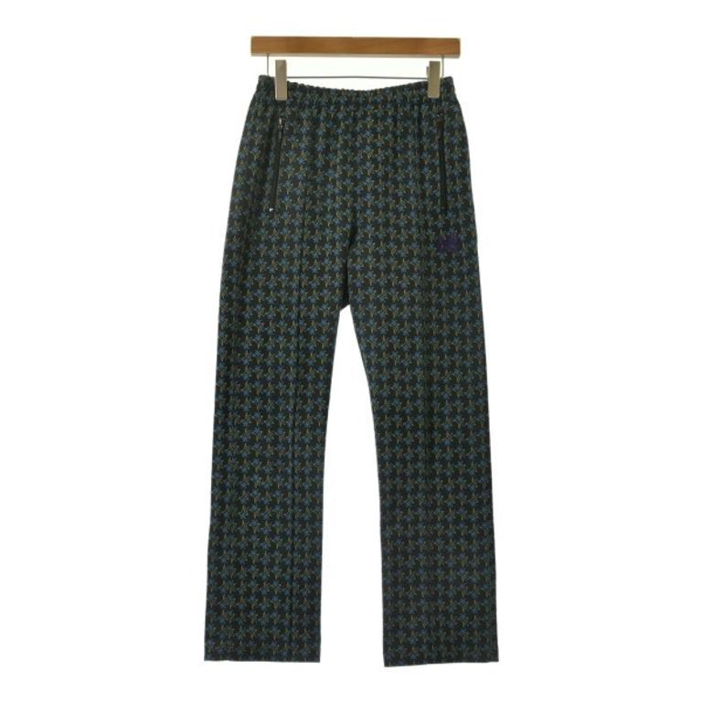 NEED Needles LES Pants Flower pattern black blue green Direct from Japan Secondhand