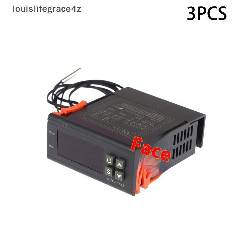อุณหภูมิแบบดิจิตอล Controller Thermostat Thermoregulator Incubator รีเลย์ LED 10A ความร้อน STC-1000 