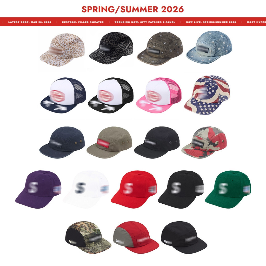 SS26 SUP new arrive (July) date collection CAP group 01