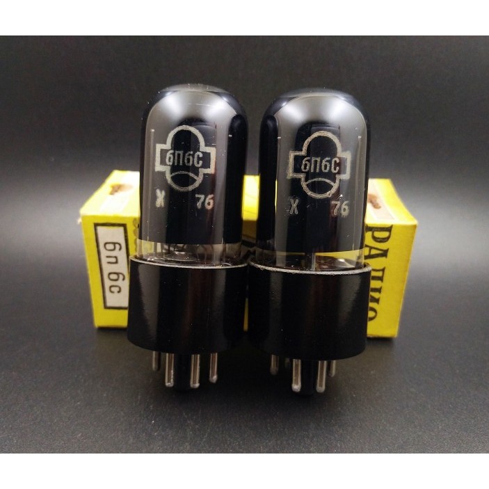 ยี่ห้อใหม่โซเวียต 6N6C/6P6P/6V6/VT-107/6V6GT/6N2/6H2n/6N1 หลอด