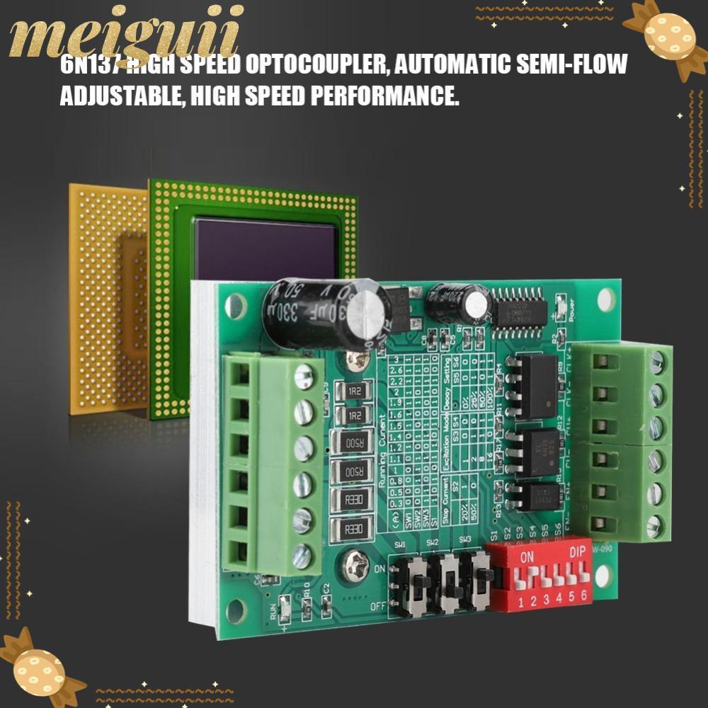 MEIGUII 3A Stepper Motor Driver Board Module, TB6560 DC 10V-35V สําหรับ Toshiba TB6560AHQ ชิป, ที่มี