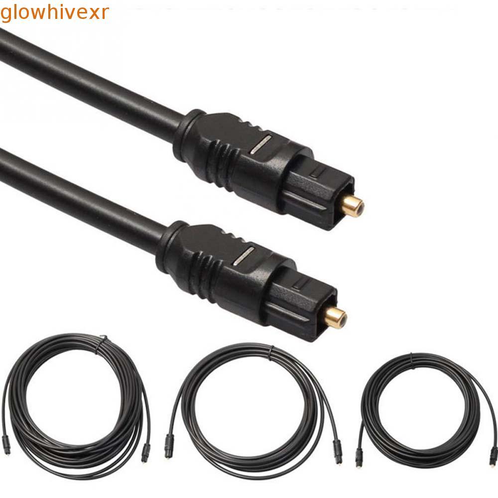GLOWHIVE สายสัญญาณเสียงดิจิตอลคุณภาพสูง Fibre OD 2.2 DVD Gold Plated Digital Audio Cable