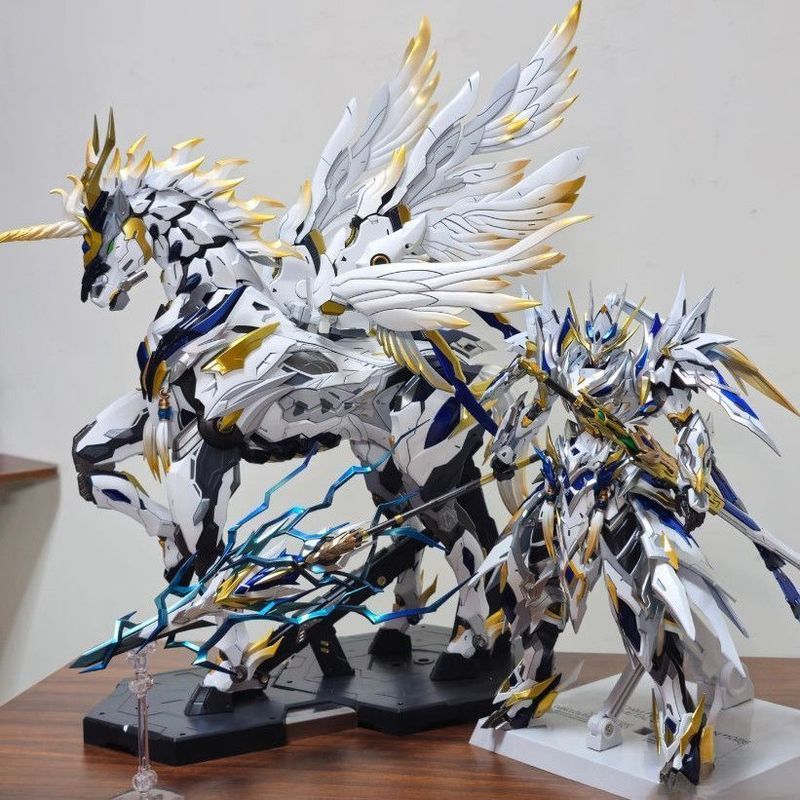 [คลังสินค้าพร้อม] Mecha Knight Zhao Yun Lu Bu Guan Yu Modong Core/Gundam Golden Sky Curtain และรุ่นป