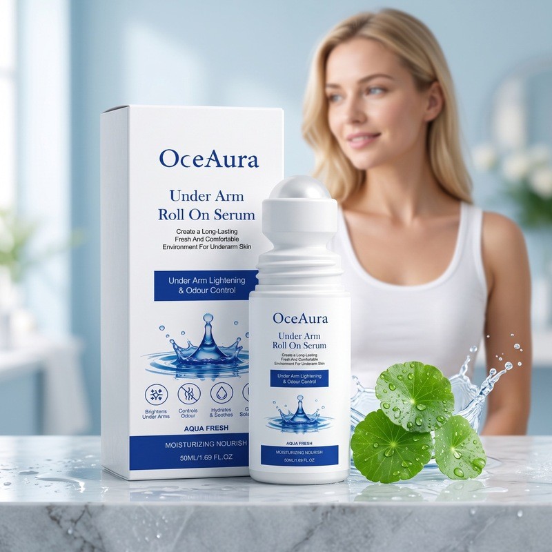 Underarm Cooling Care Rollerball Care สําหรับผิวใต้วงแขนสดชื่นสบายน้ําหอม Body Rollerball Q0820