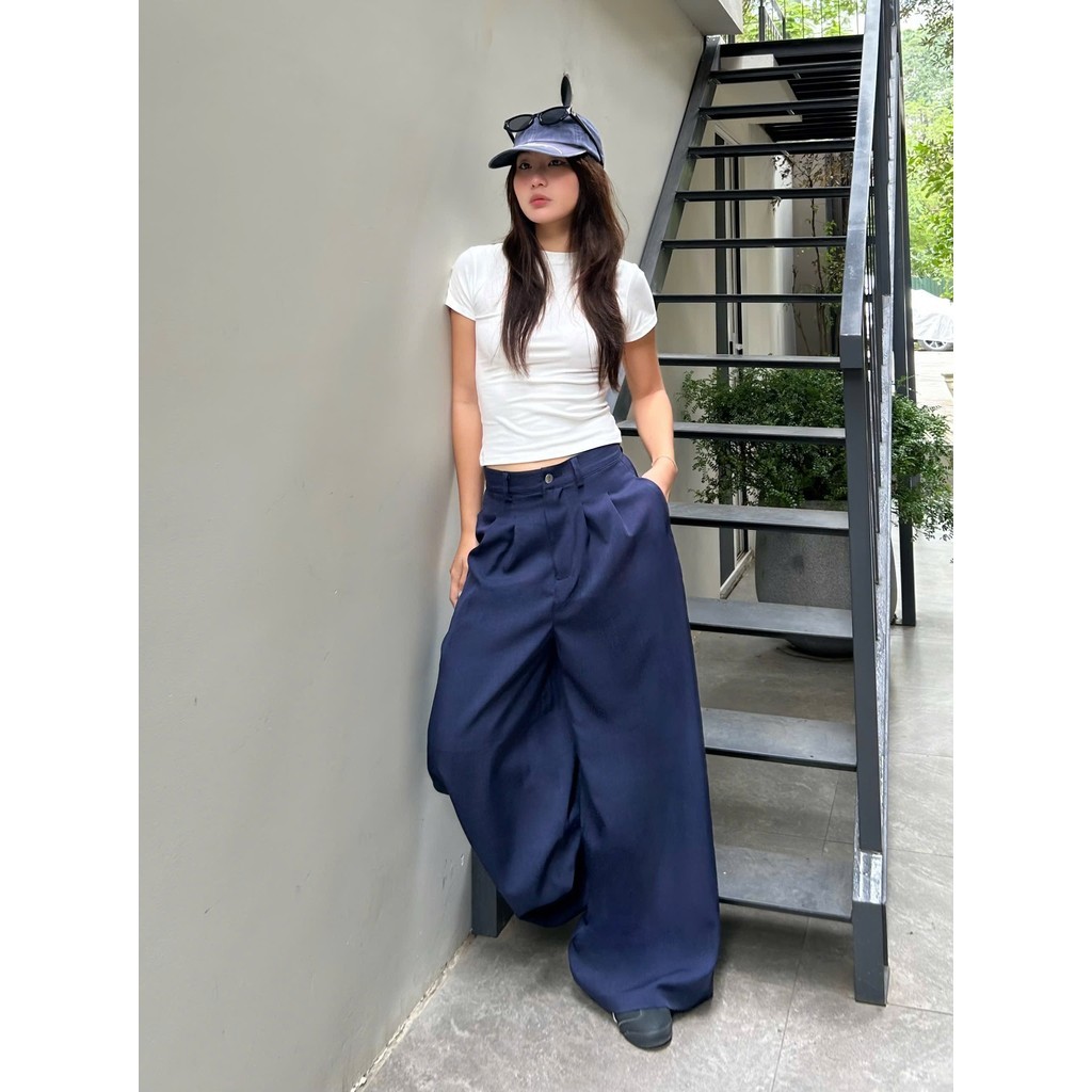 TUYEN NAVY SUIT PANTS (NAVY)