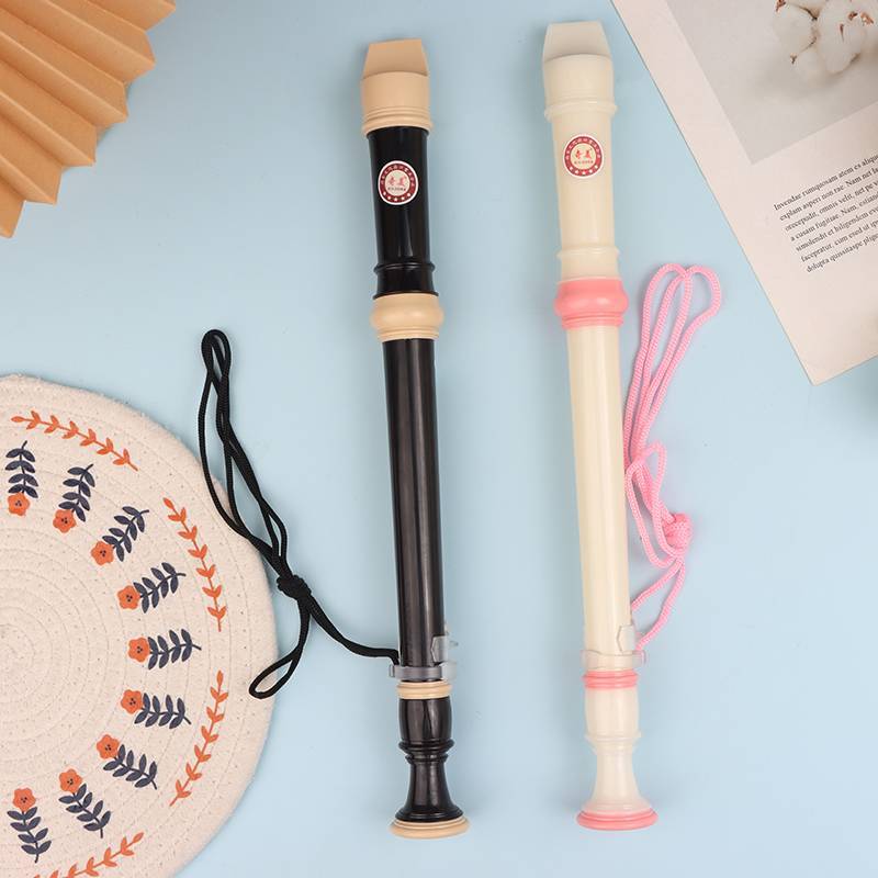Bigpeaknewsection1 หกรูแหลมขลุ่ย 6 หลุม Soprano Recorder Clarinet เสียงง่ายปรับ ABS ขลุ่ยเด็กเล่นเคร