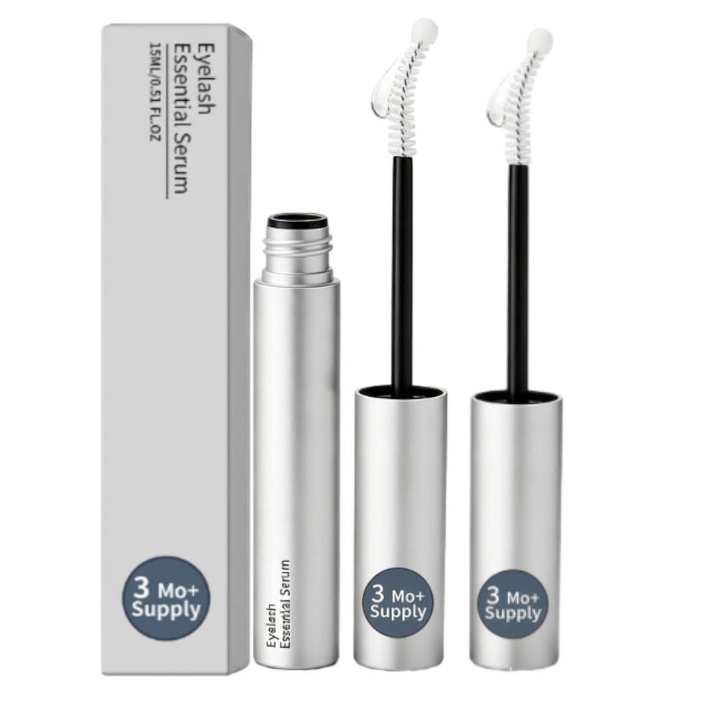 Hanae Eyelash Serum, Hanae Korean Eyelash Serum for Fuller-Looking Lashes,Daily Eyelash Care (2 ชิ้น