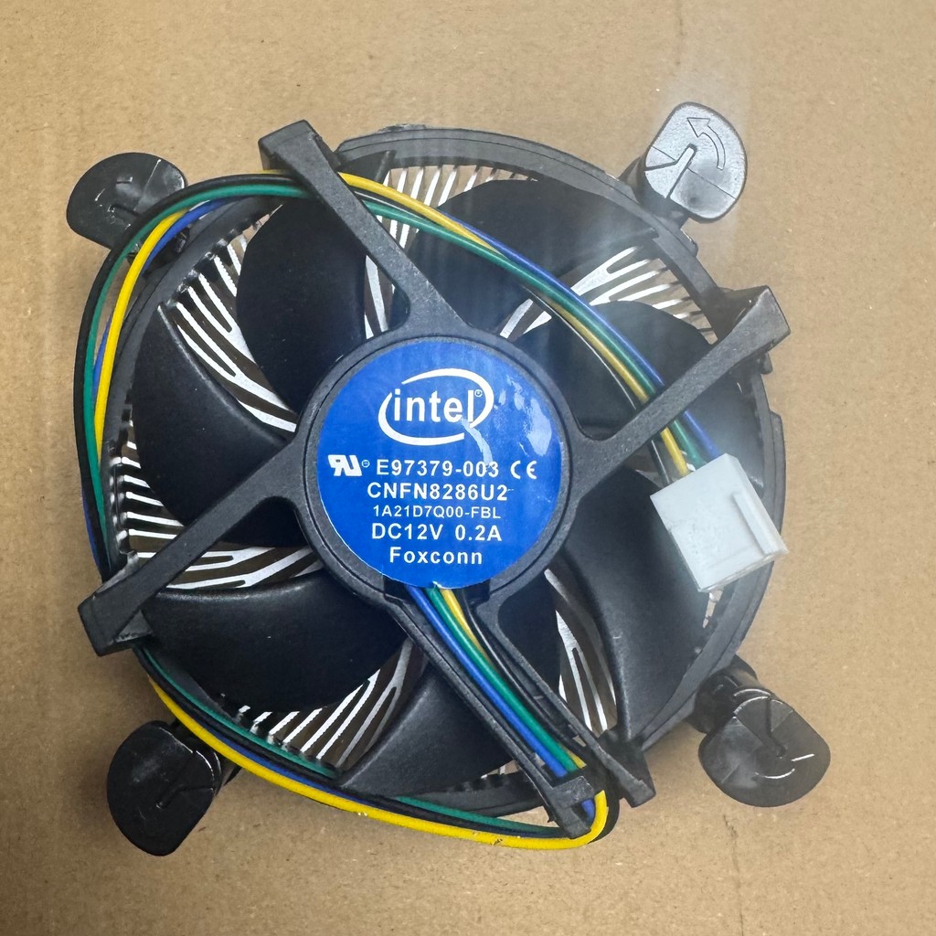 Intel Intel Intel Intel CPU หม้อน้ําพัดลมคอมพิวเตอร์ 12V i5i7 เมนบอร์ด 4790 E97379-003