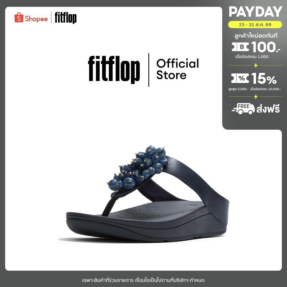 FITFLOP FINO BEAD-CLUSTER TOE-POST รองเท้าแตะแบบหูหนีบผู้หญิง รุ่น A2D-399 สี BLUE