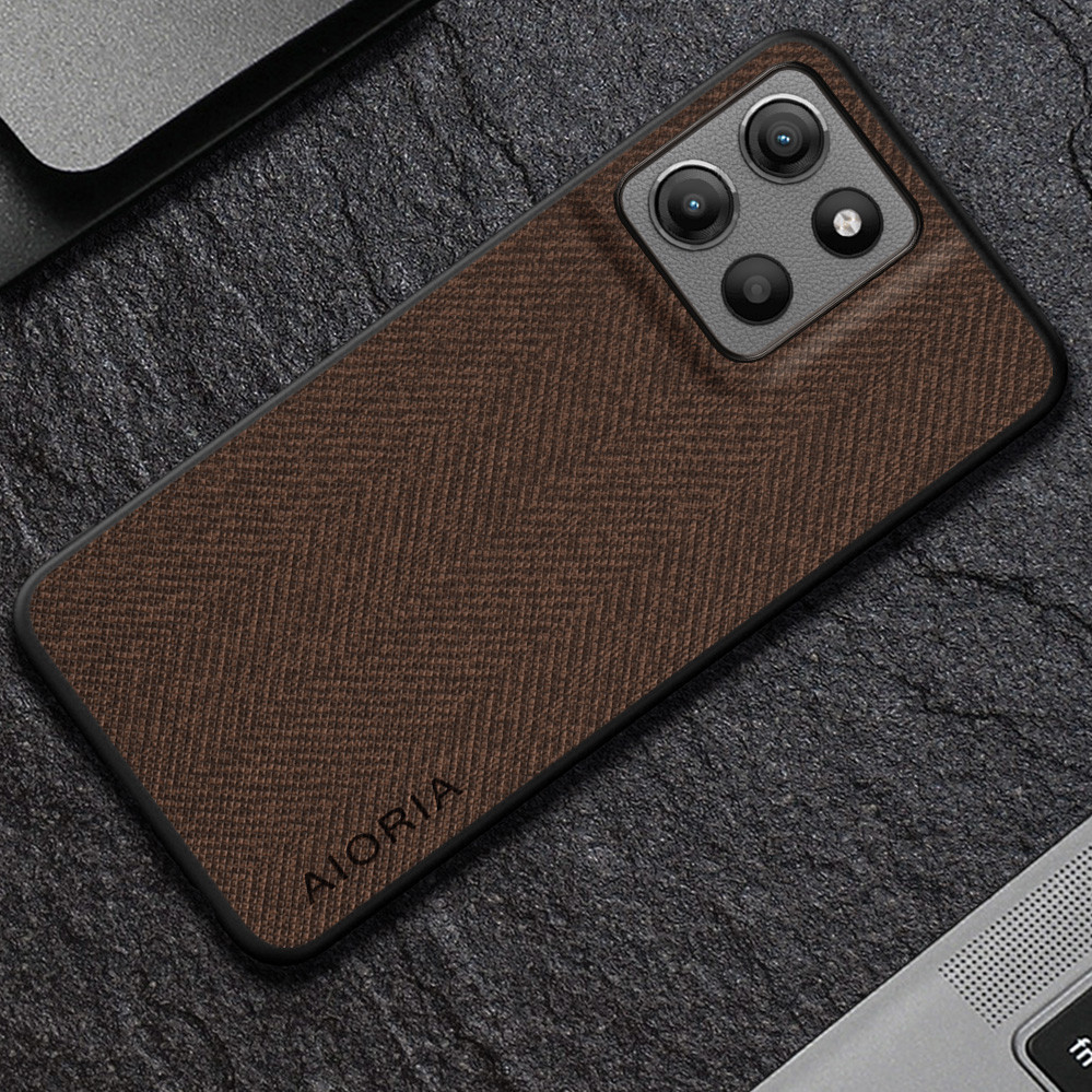 สําหรับ Motorola Moto G85 G55 G45 G35 G15 Power G05 coque Luxury สิ่งทอหนังนุ่มฝาครอบโทรศัพท์ funda 