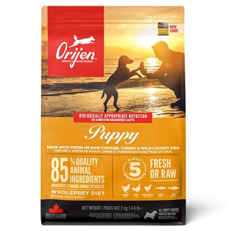 ออริเจ้นอาหารสุนัขพัพพี่ 2กก. Orijen Puppy 2kg. [หมายเลขบาร์โค้ด 0064992180201 ]