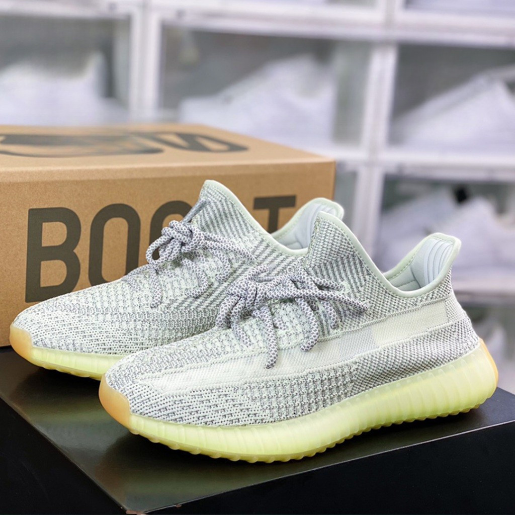 คุณภาพสูง Premium Edition yz boost 350 v2 รองเท้า Yeshaya สะท้อนแสง Plus ขนาดรองเท้า 3M รองเท้ากีฬา 